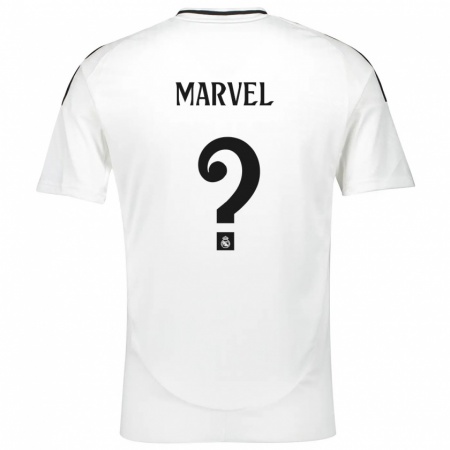 Kandiny Niño Camiseta Marvel #0 Blanco 1ª Equipación 2024/25 La Camisa Chile