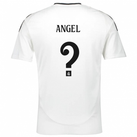 Kandiny Niño Camiseta Manuel Ángel #0 Blanco 1ª Equipación 2024/25 La Camisa Chile