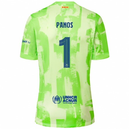 Kandiny Niño Camiseta Sandra Panos #1 Lima Equipación Tercera 2024/25 La Camisa Chile