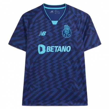 Kandiny Niño Camiseta Chelmik #0 Azul Marino Equipación Tercera 2024/25 La Camisa Chile