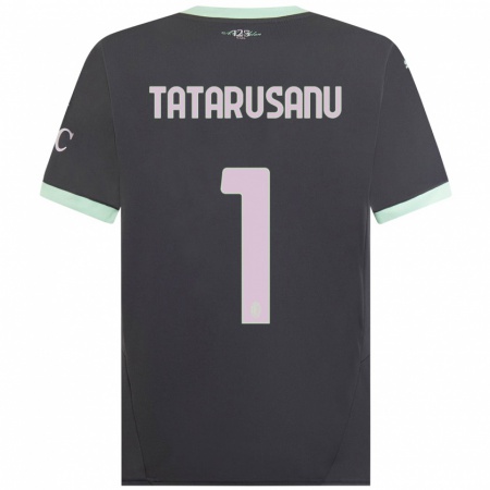 Kandiny Niño Camiseta Ciprian Tatarusanu #1 Gris Equipación Tercera 2024/25 La Camisa Chile