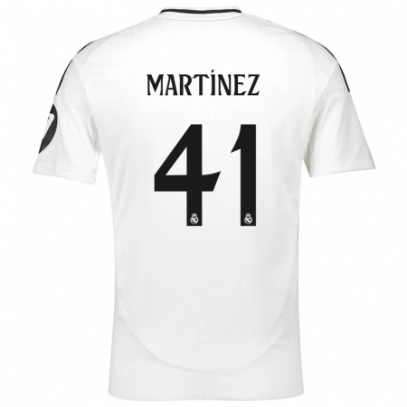 Kandiny Hombre Camiseta Joan Martínez #41 Blanco 1ª Equipación 2024/25 La Camisa Chile