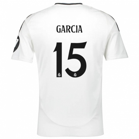 Kandiny Hombre Camiseta Sheila García #15 Blanco 1ª Equipación 2024/25 La Camisa Chile