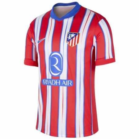 Kandiny Hombre Camiseta Caglar Söyüncü #4 Rojo Blanco Azul 1ª Equipación 2024/25 La Camisa Chile