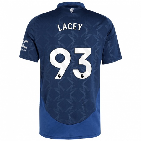 Kandiny Hombre Camiseta Shea Lacey #93 Índigo 2ª Equipación 2024/25 La Camisa Chile