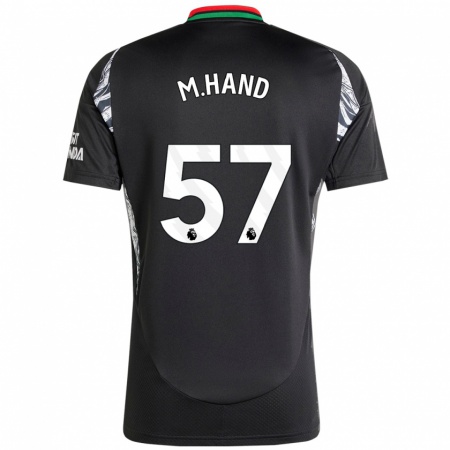 Kandiny Hombre Camiseta Ismail Oulad M'hand #57 Negro 2ª Equipación 2024/25 La Camisa Chile