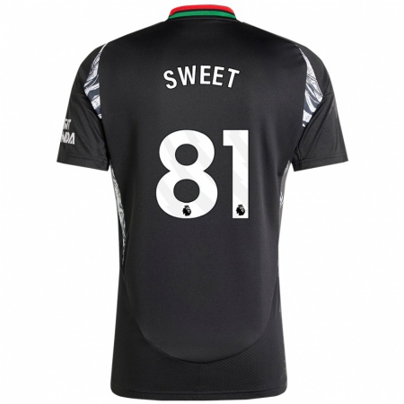 Kandiny Hombre Camiseta Will Sweet #81 Negro 2ª Equipación 2024/25 La Camisa Chile