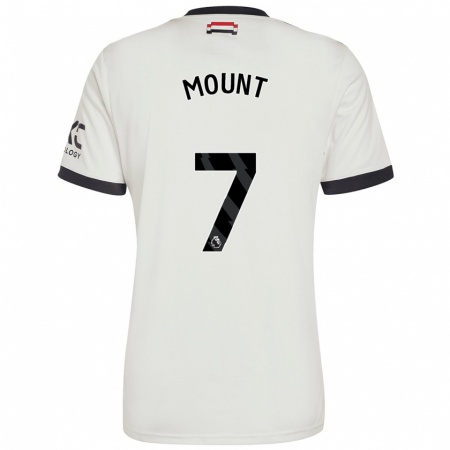 Kandiny Hombre Camiseta Mason Mount #7 Blanquecino Equipación Tercera 2024/25 La Camisa Chile