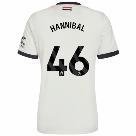 Kandiny Hombre Camiseta Hannibal #46 Blanquecino Equipación Tercera 2024/25 La Camisa Chile