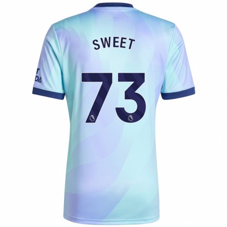 Kandiny Hombre Camiseta James Sweet #73 Agua Equipación Tercera 2024/25 La Camisa Chile