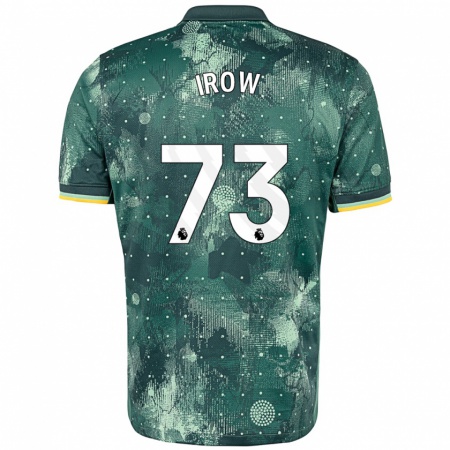 Kandiny Hombre Camiseta Oliver Irow #73 Verde Menta Equipación Tercera 2024/25 La Camisa Chile