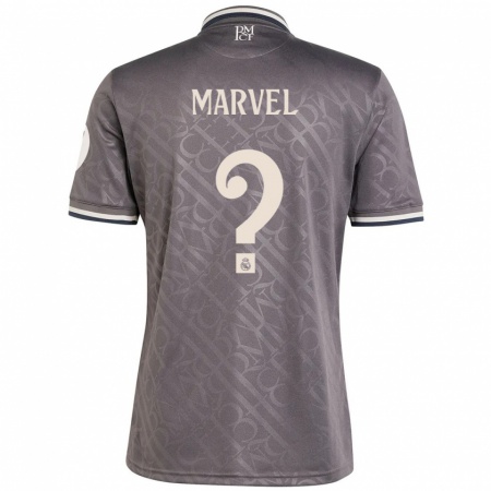 Kandiny Hombre Camiseta Marvel #0 Carbón Equipación Tercera 2024/25 La Camisa Chile