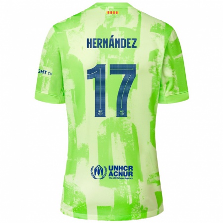 Kandiny Hombre Camiseta Juan Hernández #17 Lima Equipación Tercera 2024/25 La Camisa Chile