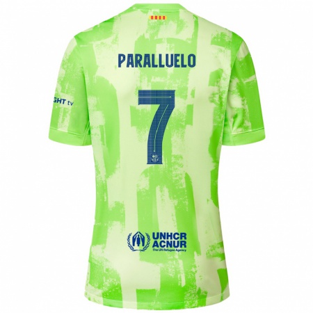 Kandiny Hombre Camiseta Salma Paralluelo #7 Lima Equipación Tercera 2024/25 La Camisa Chile