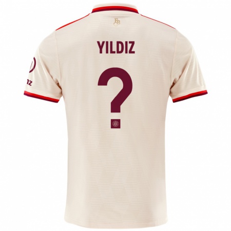 Kandiny Hombre Camiseta Veis Yildiz #0 Lino Equipación Tercera 2024/25 La Camisa Chile