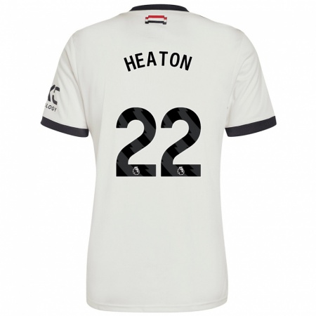 Kandiny Mujer Camiseta Tom Heaton #22 Blanquecino Equipación Tercera 2024/25 La Camisa Chile