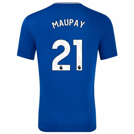 Kandiny Niño Camiseta Neal Maupay #21 Azul Con 1ª Equipación 2024/25 La Camisa Chile