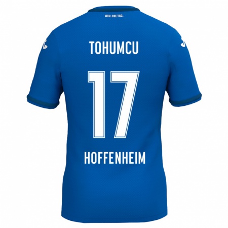 Kandiny Niño Camiseta Umut Tohumcu #17 Azul Real 1ª Equipación 2024/25 La Camisa Chile