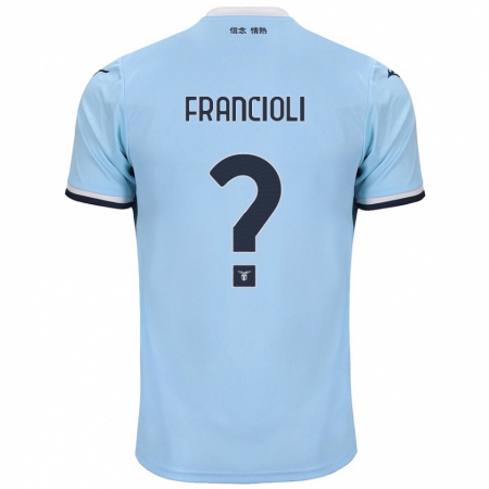 Kandiny Niño Camiseta Diego Francioli #0 Azul 1ª Equipación 2024/25 La Camisa Chile