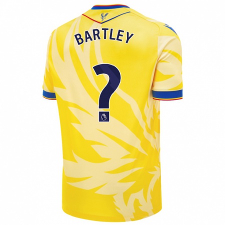 Kandiny Niño Camiseta Ryan Bartley #0 Amarillo 2ª Equipación 2024/25 La Camisa Chile