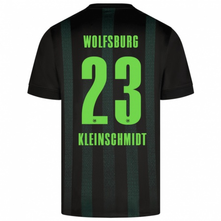 Kandiny Niño Camiseta Max Kleinschmidt #23 Verde Oscuro 2ª Equipación 2024/25 La Camisa Chile