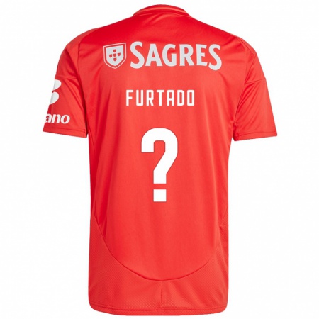 Kandiny Hombre Camiseta Mauro Furtado #0 Rojo Blanco 1ª Equipación 2024/25 La Camisa Chile