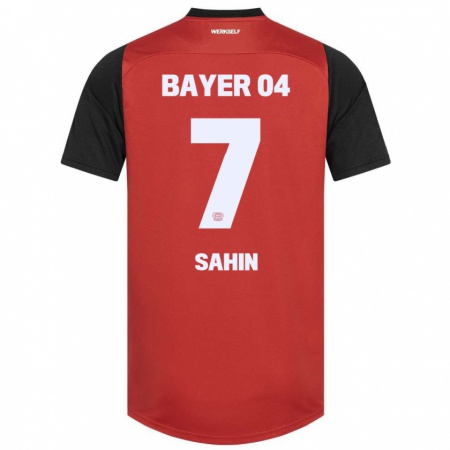 Kandiny Hombre Camiseta Batuhan Sahin #7 Rojo Negro 1ª Equipación 2024/25 La Camisa Chile