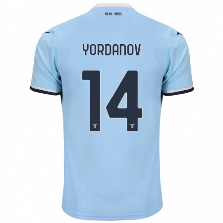 Kandiny Hombre Camiseta Damyan Yordanov #14 Azul 1ª Equipación 2024/25 La Camisa Chile