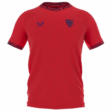 Kandiny Hombre Camiseta Álvaro Pascual #0 Rojo 2ª Equipación 2024/25 La Camisa Chile