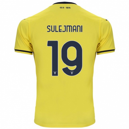 Kandiny Hombre Camiseta Flavio Sulejmani #19 Amarillo 2ª Equipación 2024/25 La Camisa Chile