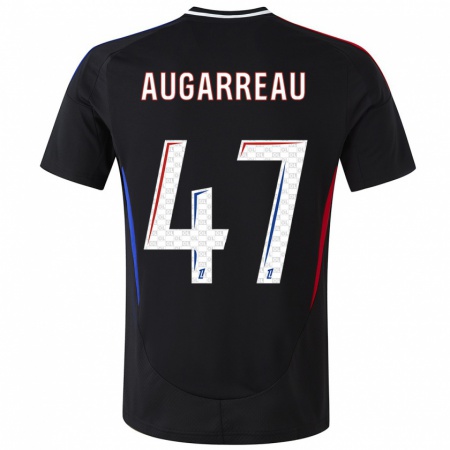 Kandiny Mujer Camiseta Sofiane Augarreau #47 Negro 2ª Equipación 2024/25 La Camisa Chile