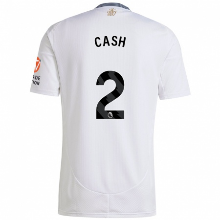 Kandiny Mujer Camiseta Matty Cash #2 Blanco 2ª Equipación 2024/25 La Camisa Chile