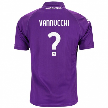 Kandiny Niño Camiseta Tommaso Vannucchi #0 Morado 1ª Equipación 2024/25 La Camisa Chile