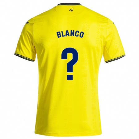 Kandiny Niño Camiseta Alexia Blanco #0 Amarillo Negro 1ª Equipación 2024/25 La Camisa Chile