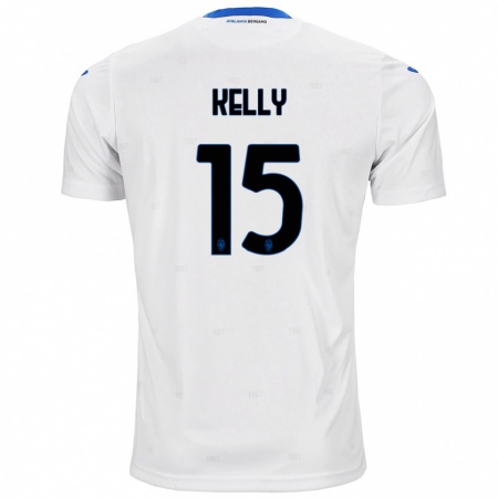 Kandiny Niño Camiseta Maegan Kelly #15 Blanco 2ª Equipación 2024/25 La Camisa Chile