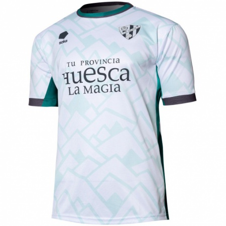 Kandiny Niño Camiseta Vanesa Ramírez #16 Blanco Verde 2ª Equipación 2024/25 La Camisa Chile