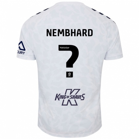 Kandiny Niño Camiseta Kesiah Nembhard #0 Blanco 2ª Equipación 2024/25 La Camisa Chile