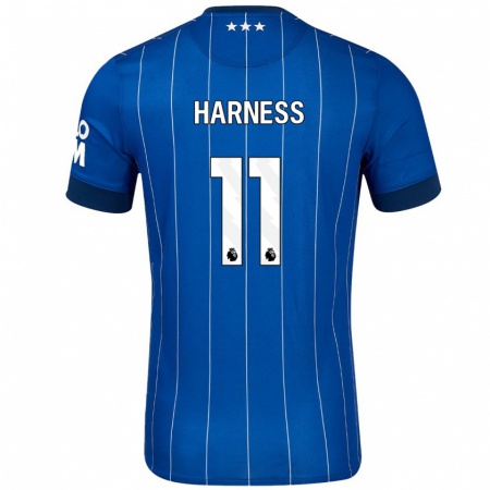 Kandiny Hombre Camiseta Marcus Harness #11 Azul Marino 1ª Equipación 2024/25 La Camisa Chile