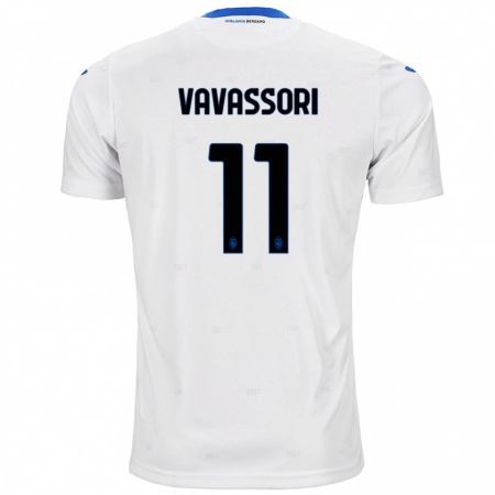 Kandiny Hombre Camiseta Dominic Vavassori #11 Blanco 2ª Equipación 2024/25 La Camisa Chile