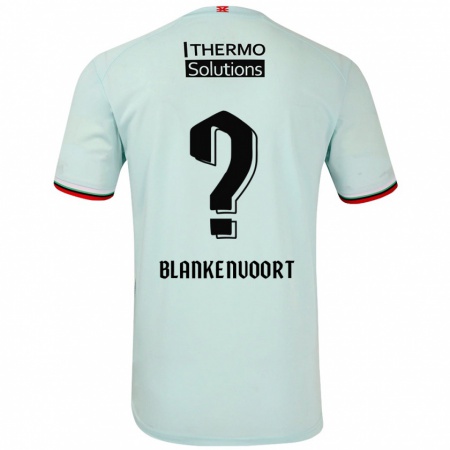 Kandiny Hombre Camiseta Rens Blankenvoort #0 Verde Claro 2ª Equipación 2024/25 La Camisa Chile