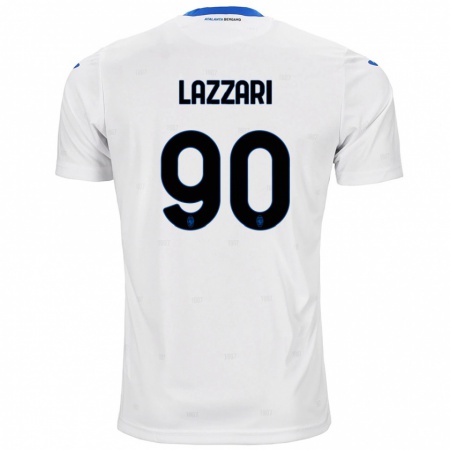 Kandiny Mujer Camiseta Ilaria Lazzari #90 Blanco 2ª Equipación 2024/25 La Camisa Chile