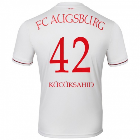 Kandiny Niño Camiseta Mahmut Kücüksahin #42 Blanco 1ª Equipación 2024/25 La Camisa Chile