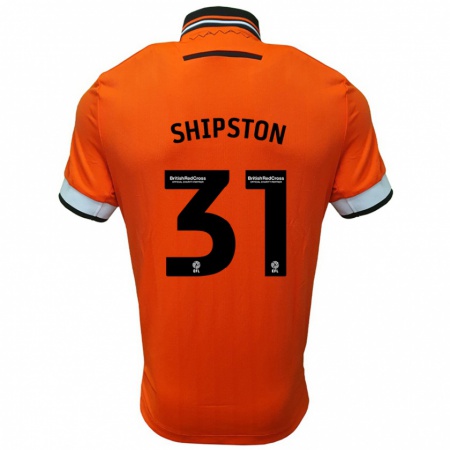 Kandiny Niño Camiseta Rio Shipston #31 Naranja Blanco 2ª Equipación 2024/25 La Camisa Chile