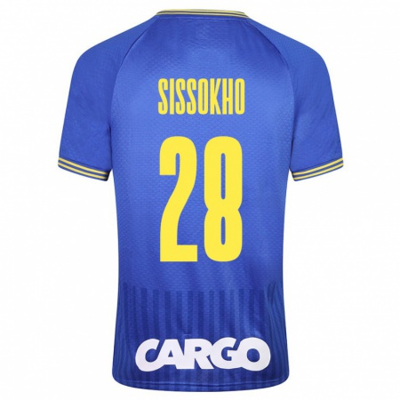 Kandiny Niño Camiseta Issouf Sissokho #28 Blanco 2ª Equipación 2024/25 La Camisa Chile