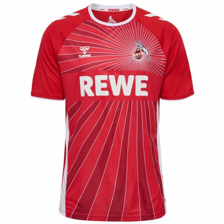 Kandiny Niño Camiseta Andrea Gavrić #18 Rojo Blanco 2ª Equipación 2024/25 La Camisa Chile