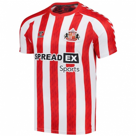 Kandiny Hombre Camiseta Alex Pritchard #21 Rojo Blanco 1ª Equipación 2024/25 La Camisa Chile