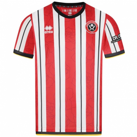 Kandiny Hombre Camiseta Oliver Arblaster #4 Rojo Blanco Rayas 1ª Equipación 2024/25 La Camisa Chile