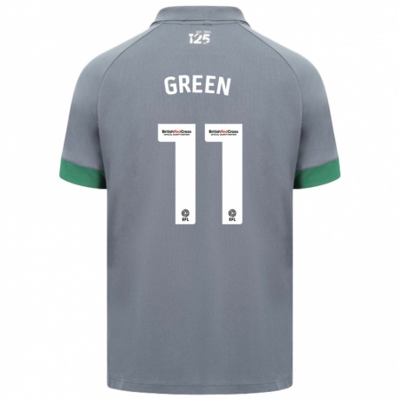 Kandiny Hombre Camiseta Danielle Green #11 Gris Oscuro 2ª Equipación 2024/25 La Camisa Chile