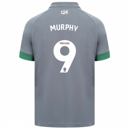 Kandiny Hombre Camiseta Alana Murphy #9 Gris Oscuro 2ª Equipación 2024/25 La Camisa Chile