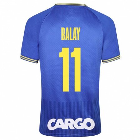 Kandiny Hombre Camiseta Yehuda Balay #11 Blanco 2ª Equipación 2024/25 La Camisa Chile